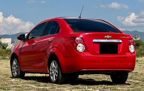 Imagen 5 de 11 de Chevrolet Sonic Ltz 2017 At Rojo A Crédito