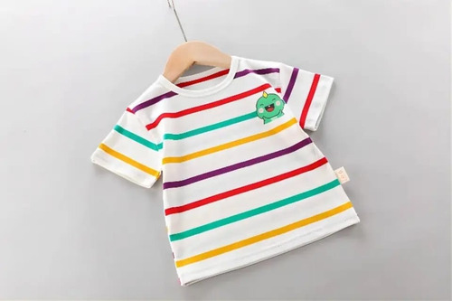 Conjunto Niño Playera Manga Corta Y Overol Mono De Verano