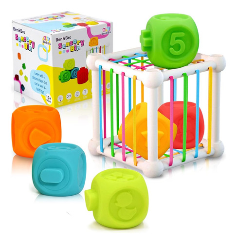 Ben And Bro Baby Shape Sorter Toy Para El Aprendizaje Tempra