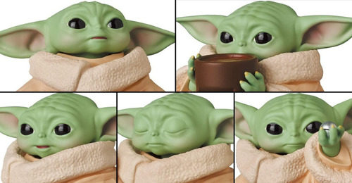 Star Wars Mandalorian Baby Yoda Grogu Udf Original Set X 5