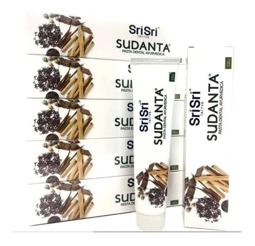 Pasta Dental Sudanta Sri Sri Ayurveda 6 U 100gs