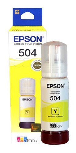 Tinta Epson 504 Original Colores  L4150 L4160 L6161 L6171