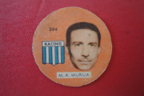 Figuritas Sport Año 1960 Murua 204 Racing Club