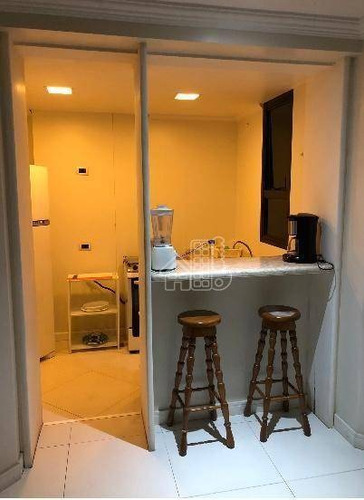 Imagem 11 de 15 de Flat Em Área Nobre De Copacabana - Fl0017