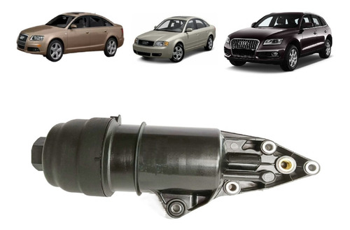 Resfriador Suporte Do Filtro De Óleo Audi A4 A6 Q5 V6 2008