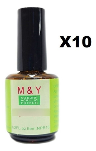 Primer M&y 15ml X 10unid Black&white