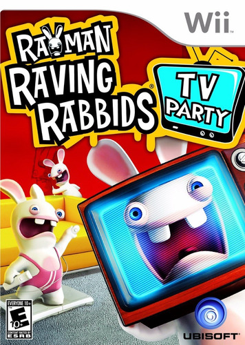 Jogo Novo Raving Rabbids Tv Party Para Nintendo Wii