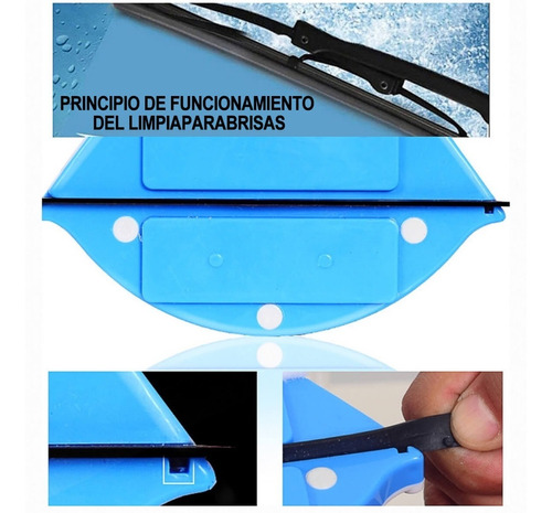 bolsa de accesorios Reemplazo para limpiador de vidrio magnético de 15 a 24 mm de doble cara 