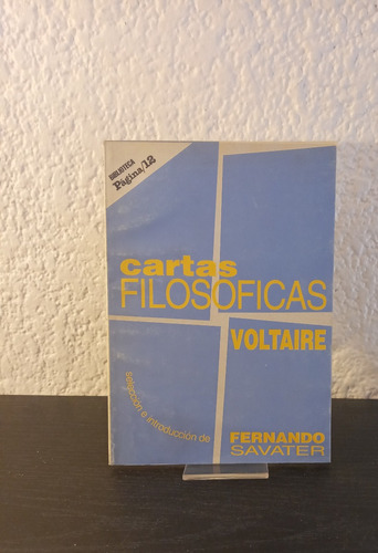 Cartas Filosoficas Voltaire - Fernando Savater