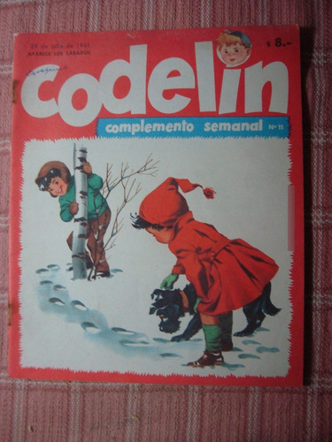 Codelin 11 29/7/61 Revista Infantil Codex Educación