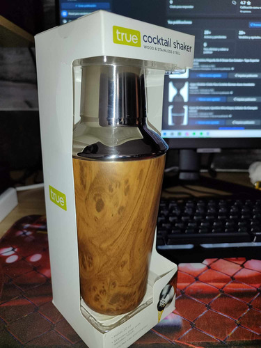Shaker De Madera True Alta Gama En Coctelería