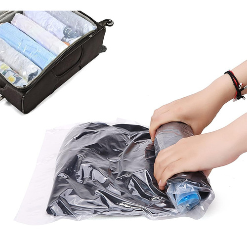 Bolsas Almacenamiento Al Vacío Para Viajes Resistentes 60x45