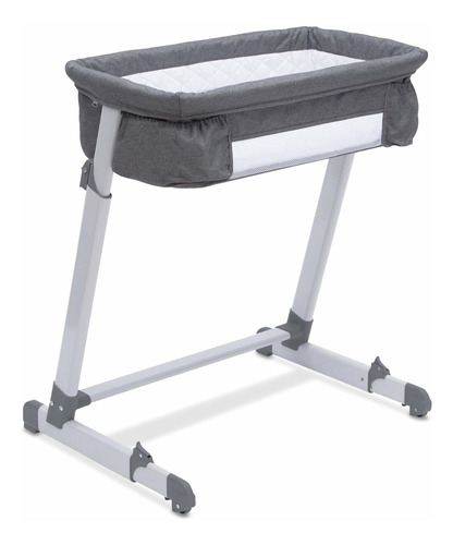 Simmons Kids De The Bed City Sleeper Bassinet, Tweed Gris.