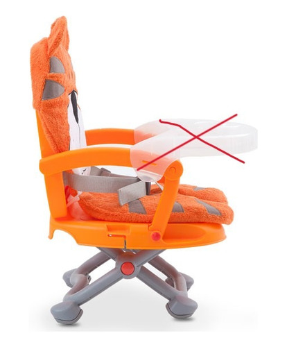 Silla De Comer Baby Way Tigre Naranja (leer Descripcion)