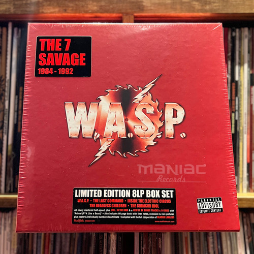 Wasp 7 Savage Box Vinilo