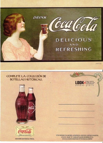 *** Antigua Tarjeta Coleccionables Coca Cola - Nuevo ***