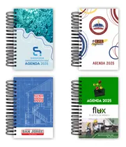 Comprar Paquete 6 Agendas Diaria 2025 Portada Personalizada Con Logo