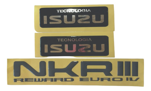 Calcomania Nkr 3 Reward Kit Sticker Resinado X 3 Unidades