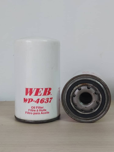 Filtro Aceite Wp-4637 F-8000 Motor Caterpillar 3208 99-04