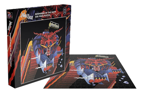 Rompecabezas Puzzle Judas Priest 500 Pzs - Metallica Pantera
