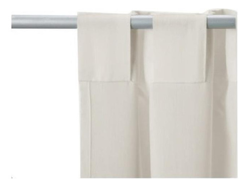 Juego De Cortina Blackout Textil, Bloquea 100% La Luz Natural