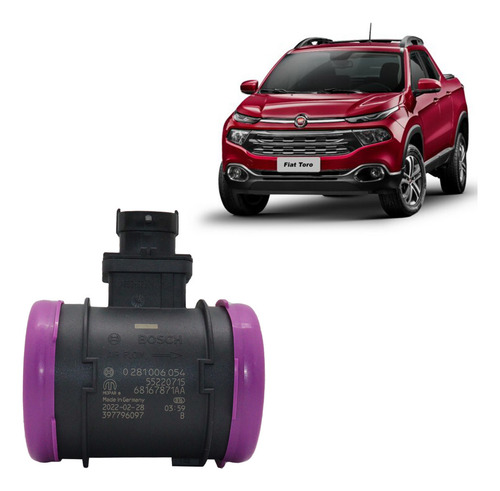 Sensor Medidor Fluxo Ar Fiat Toro 2.0 16v Diesel 51831050
