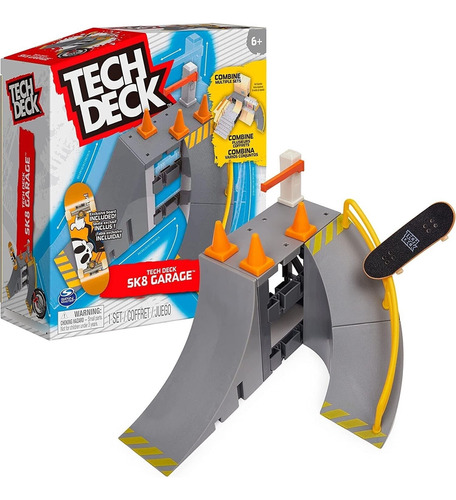 Tech Deck Sk8 Garage X Connect Park Creator  Skatepark Juego