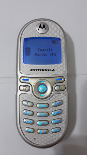 Celular Motorola C200 Com Fonte Carregador