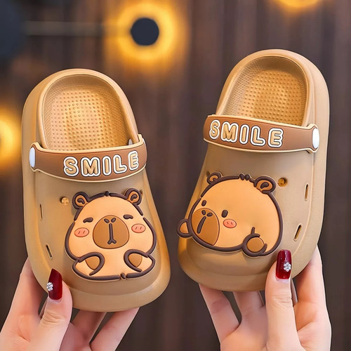 Zapatillas De Capibara De Verano Para Niños