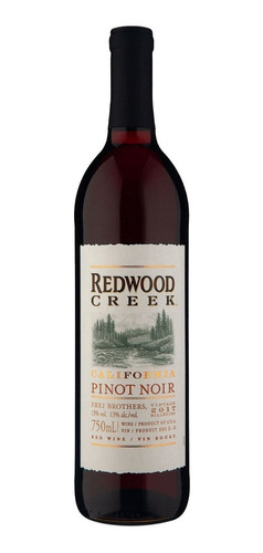 Vinho Americano Tinto Pinot Noir Redwood Creek 750ml