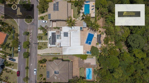 Casa Com 6 Dormitórios À Venda, 555 M² Por R$ 2.200.000,00 - Condomínio Vista Alegre - Café - Vinhedo/sp - Ca2554
