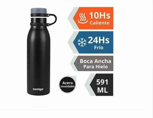 Botella Térmica Contigo Matterhorn 591ml 10 Hs Agua Caliente