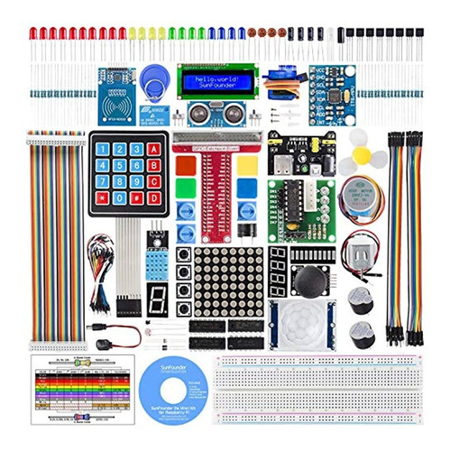 Sunfounder Raspberry Pi 4 3 - Kit De Accesorios Para Proyect