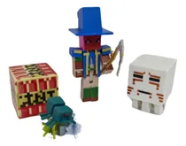 Comprar Figuras Del Minecraft - Articulados Con Accesorios Y Mascota