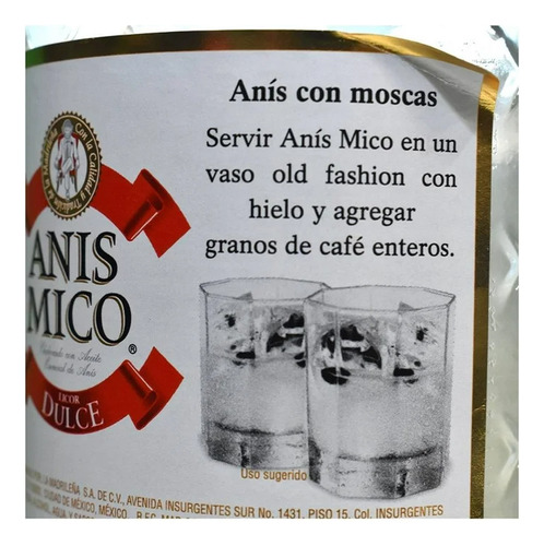 Licor De Anís Mico 1 L.