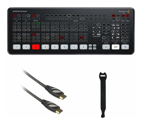 Blackmagic Design Atem Mini Extreme Bundle Con Cable Hdmi Y