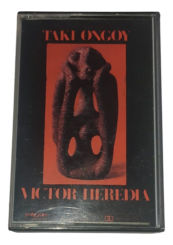 Cassette Víctor Heredia Taki Ongoy Supercultura 