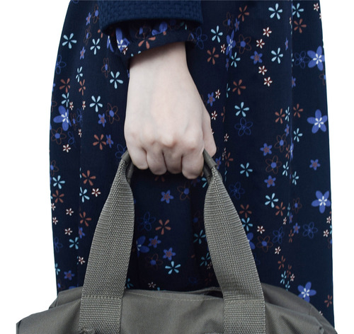 Combo De Taburete Plegable Portátil Y Silla Tipo Mochila
