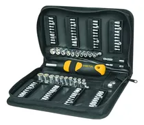 Comprar Set Desarmador Con Puntas Y Dados 105 Piezas Pretul 22719