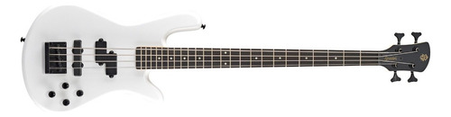 Bajo Eléctrico Spector Perf4wh Performer 4 Solid White Gloss Acabado Del Cuerpo Alto Brillo Color Blanco