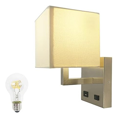 Facon Aplique De Pared Led Para Rv De 12 V Con Interruptor Y