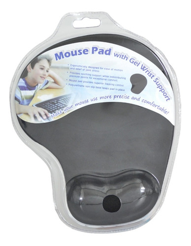 Imagen 4 de 5 de Pad Mouse Comodo Acolchado Descansa Manos Silicona Durable