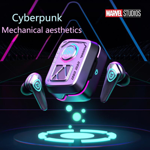 Audífonos Bluetooth Marvel Spiderman Iron Man Capitán Am
