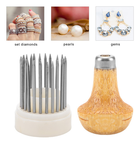 Joyería Grain Tool Para Abalorios, Engastado En Forma De S,