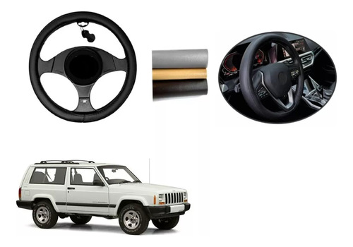 Funda Cubre Timon Cuero Jeep Cherokee 1996 A 1999 2000 2001