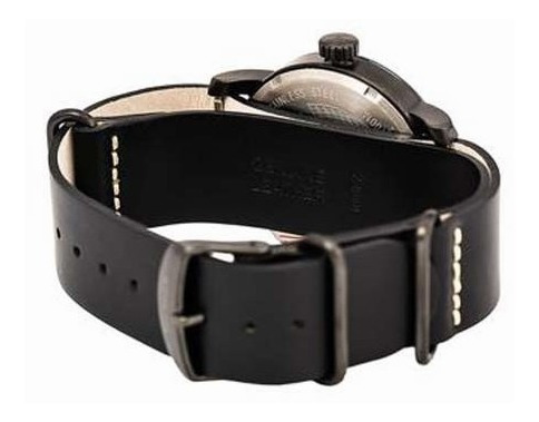 Imagen 5 de 9 de Reloj Wenger Urban Metropolitan Correa Cuero Negro