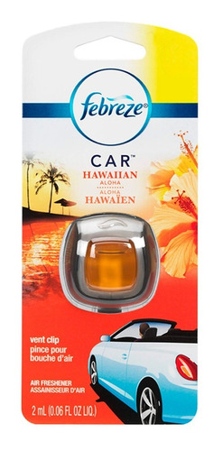 Febreze Car Desodorante Perfume Aromatizante Para Auto 2ml