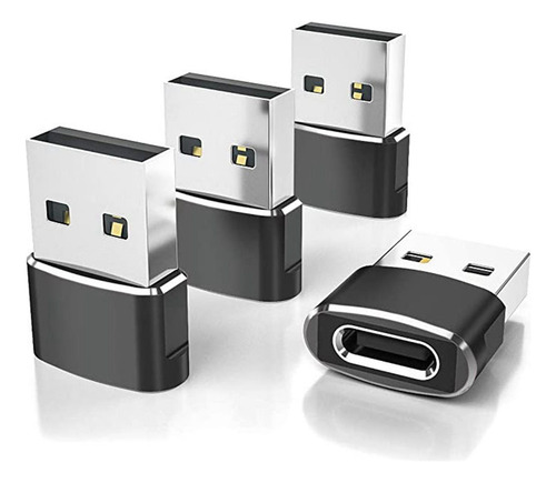 3 X 2-4pack 3pcs Tipo-.1 A Usb 2.0 Adaptador 3 Piezas