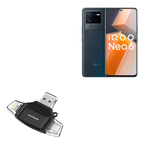 Lector De Tarjetas Microsd Para Vivo Iqoo Neo 6 - Jet Black