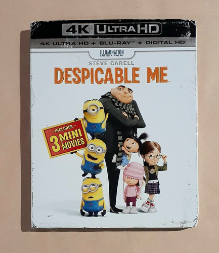 Despicable Me - 4k Ultra Hd + Blu-ray Original